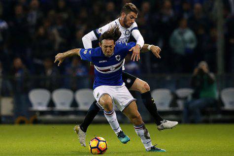 Sampdoria-Inter 1-0, Santon in azione ©Getty Images