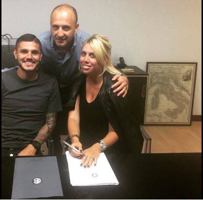 Inter, Icardi ha rinnovato fino al 2021 - foto Twitter