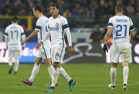 Atalanta-Inter 2-1, i giocatori nerazzurri (Getty Images)