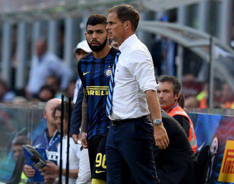 Inter, de Boer con Gabigol ©Getty Images