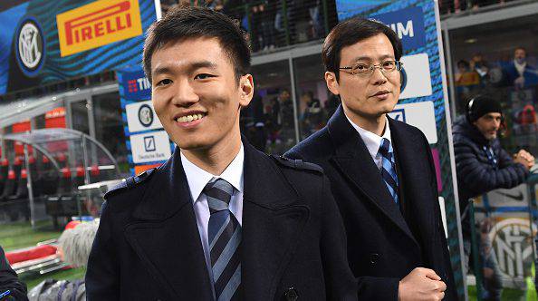Inter, Steven Zhang e Jun Liu ©Getty Images