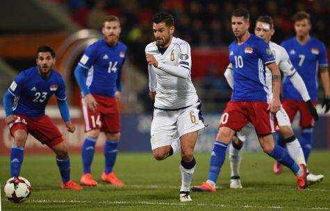 Candreva in azione con la Nazionale ©Getty Images