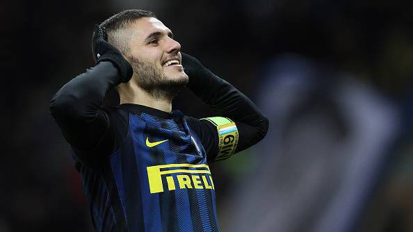 Icardi, doppietta contro la Fiorentina (Getty Images)