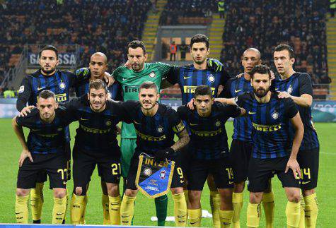 Inter-Crotone 3-0, la squadra nerazzurra (Getty Images)