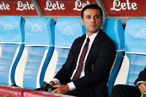 Montella da tecnico del Milan (Getty Images)