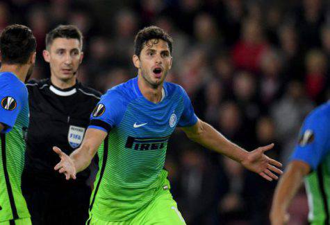 Southampton-Inter 2-1, Ranocchia - Inter.it