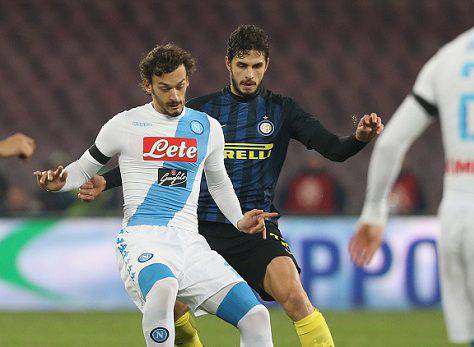 Ranocchia in azione contro il Napoli - Getty Images