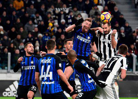 Inter-Juventus, Chiellini mancherà per infortunio 