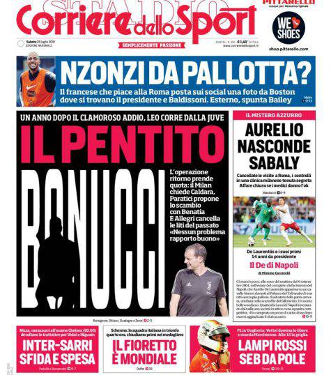 Corriere dello Sport Inter