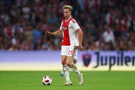 Calciomercato Inter De Jong Ajax Psg