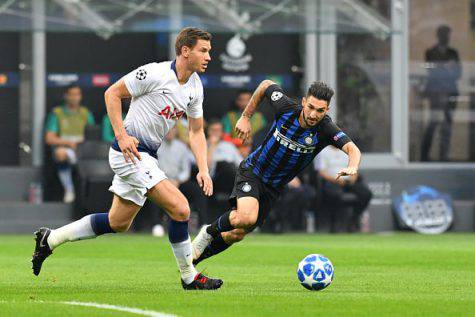 Infortunio per Vertonghen: salta Tottenham-Inter