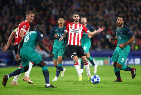 Champions, Psv-Tottenham finisce 2-2