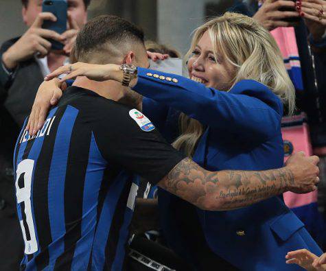 Inter Icardi Lautaro Wanda Nara Spalletti