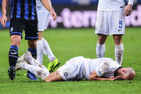 Atalanta Inter infortunati Borja Valero Miranda