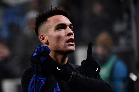 Inter Napoli Lautaro Martinez