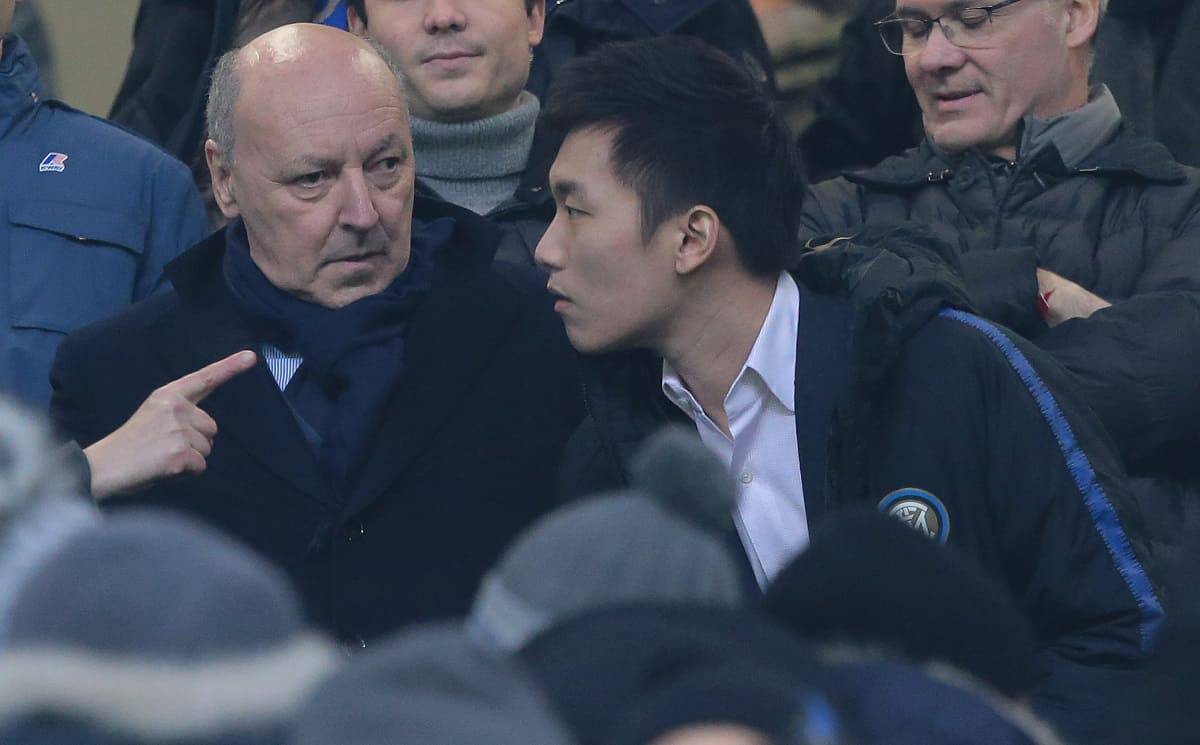 Calciomercato Inter Marotta Steven Zhang