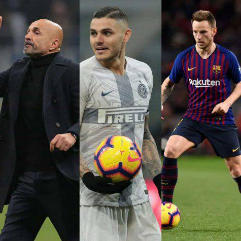 Calciomercato Inter Spalletti Icardi Marotta Volpi Rakitic