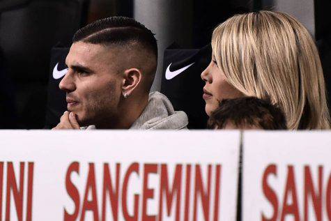 Inter Lazio Icardi Wanda Nara San Siro