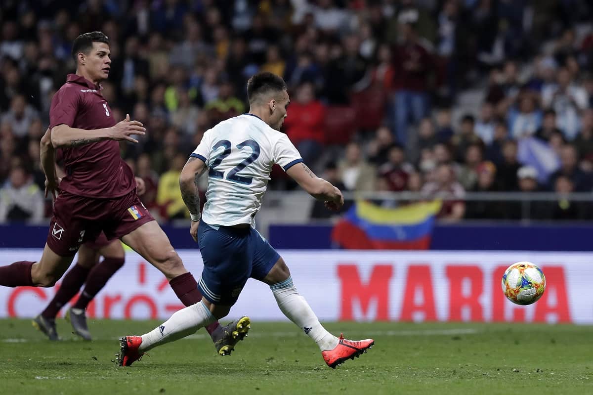Argentina Venezuela Lautaro gol