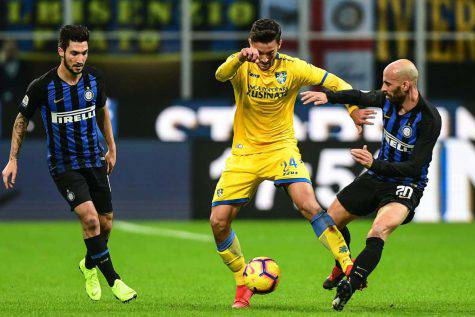 frosinone inter formazioni ufficiali