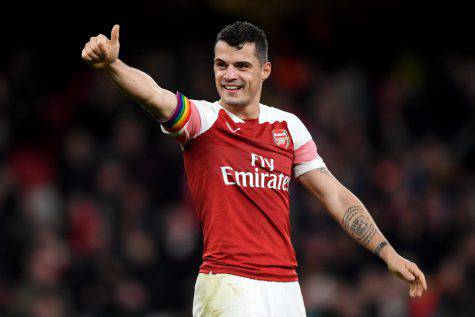 calciomercato inter xhaka arsenal