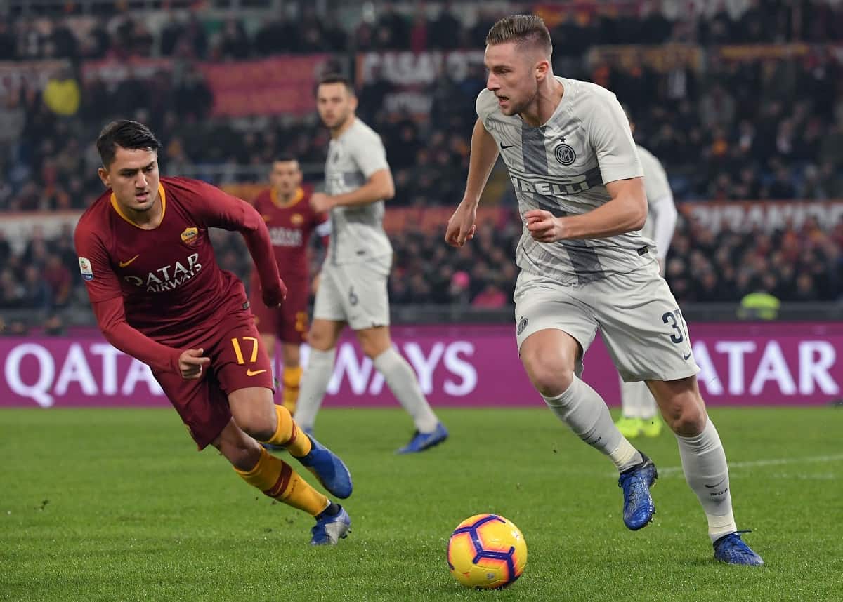 inter roma formazioni ufficiali