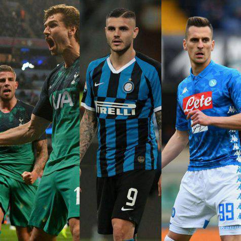 calciomercato inter icardi milik llorente