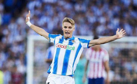 calciomercato inter odegaard