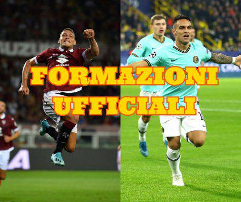 torino inter formazioni