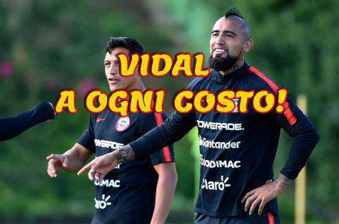 calciomercato inter vidal