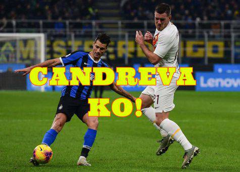 inter roma infortunio candreva