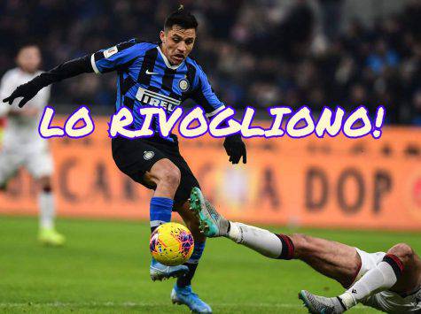 calciomercato inter sanchez manchester united