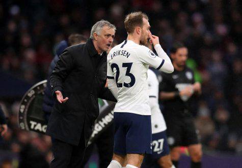 calciomercato inter eriksen tottenham mourinho brozovic