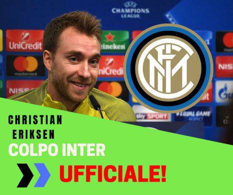 calciomercato inter eriksen