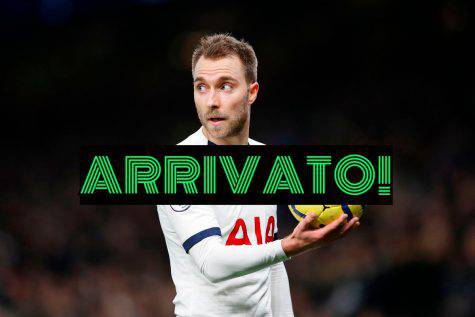 calciomercato inter eriksen tottenham linate