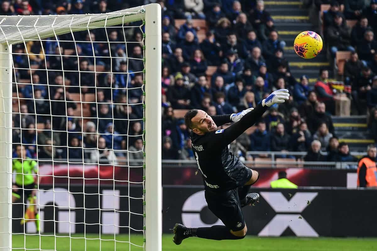 calciomercato inter handanovic meret napoli