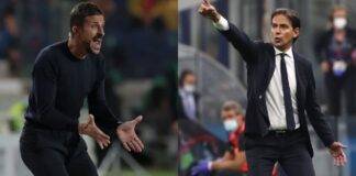 Le formazioni ufficiali di Sassuolo-Inter