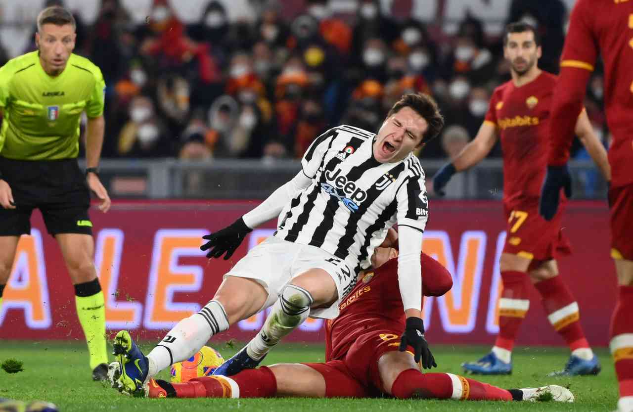 Infortunio per Chiesa: salta Inter-Juventus di Supercoppa