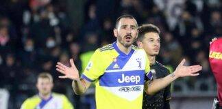 Bonucci perde la testa e aggredisce un dirigente dell'Inter