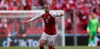 Eriksen riparte dall'Inghilterra