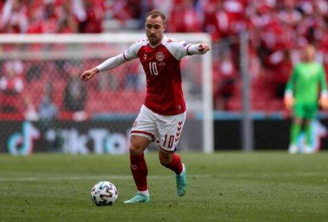 Eriksen riparte dall'Inghilterra