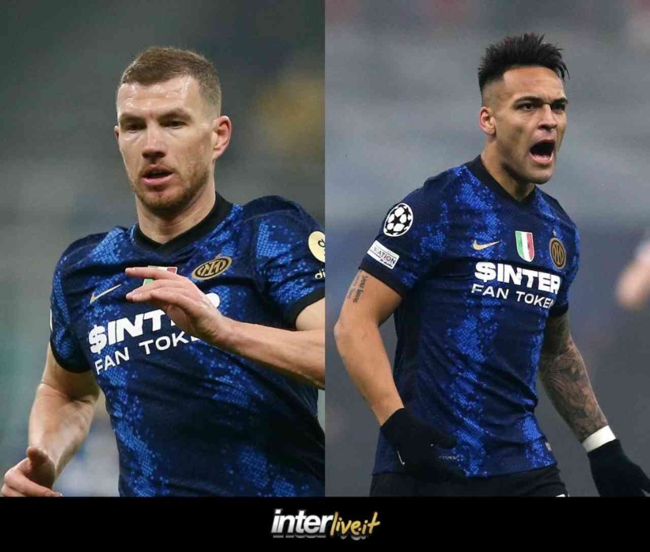 Inter-Liverpool: la coppia Dzeko-Lautaro non funziona