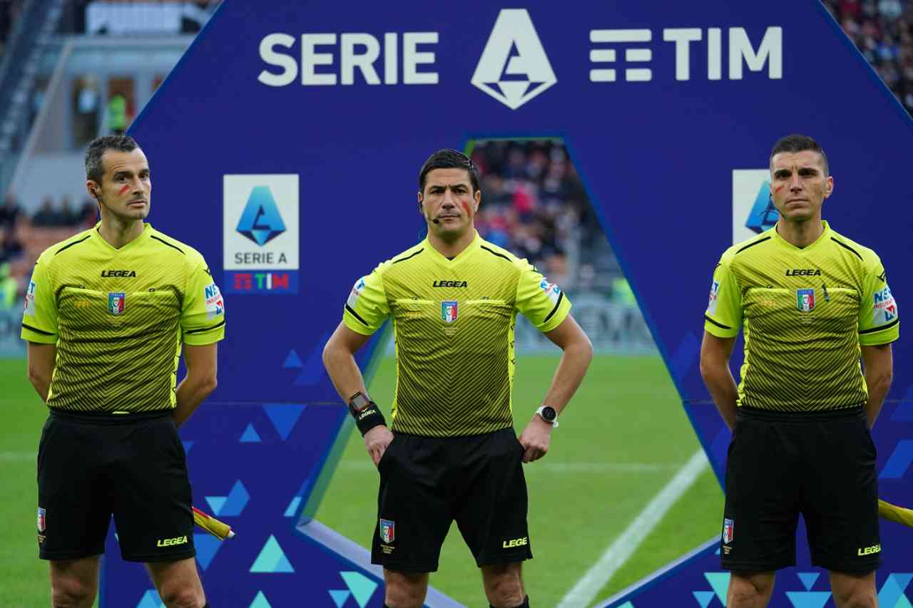 Serie A, designato l'arbitro di Napoli-Inter per la 25esima