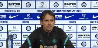 Inter-Empoli, Inzaghi: "Domani dovremo dare il 100%. La corsa è contro noi stessi"