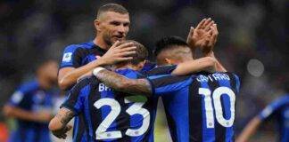 Formazioni ufficiali derby Lautaro Dzeko