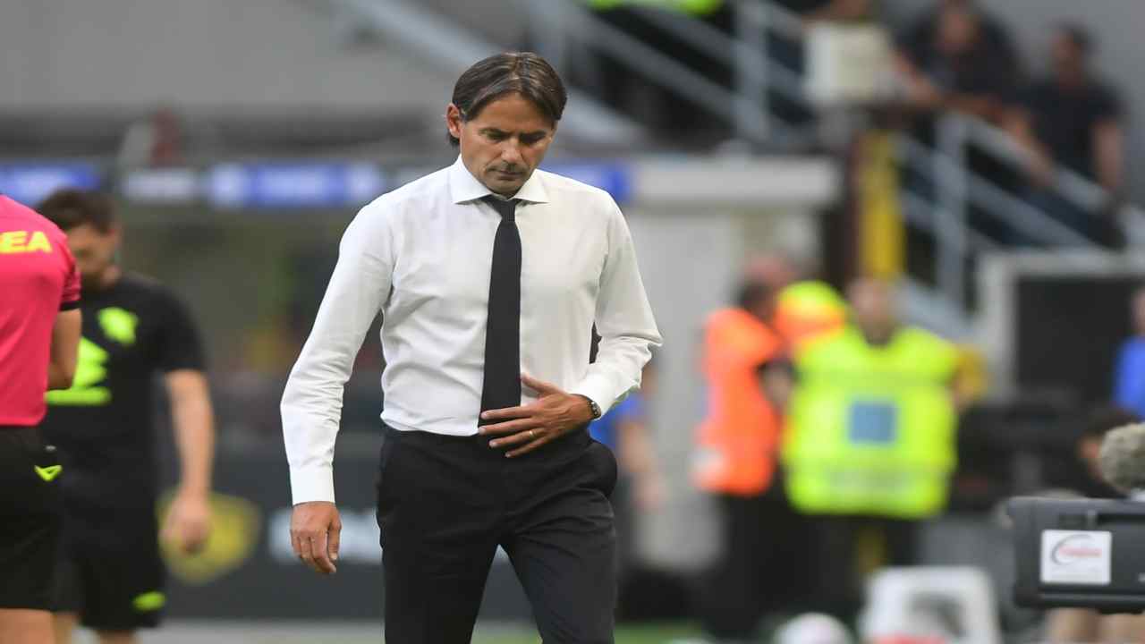 Simone Inzaghi curva nord esonero udinese inter