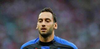 UFFICIALE Inter, infortunio muscolare per Calhanoglu