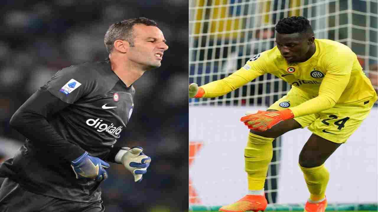 Onana-Handanovic, l'alternanza non decisa da Inzaghi