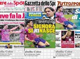 Gazzetta, Corriere e Tuttosport: i titoli sull'Inter