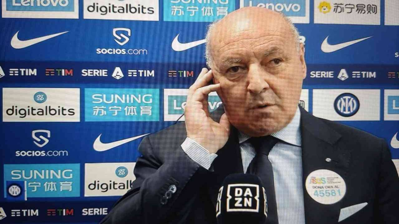 Inzaghi e rinnovo Skriniar: le parole di Marotta prima di Inter-Bologna